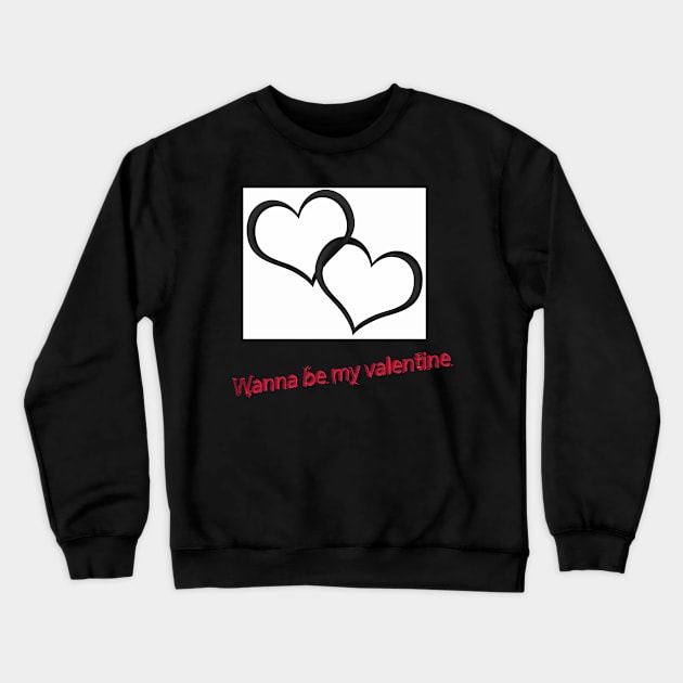 valentine Crewneck Sweatshirt by doublec